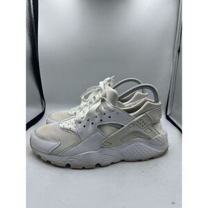 Nike‎ Air Huarache Triple White Youth Sz 6Y  Running Shoes 654275-110